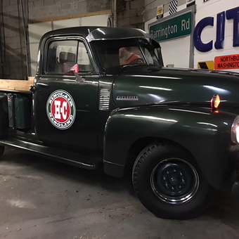 Classic Chevrolet Pickup and Vintage Signs - Jack from Arlington hts, il