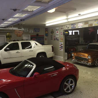 Classic Car Garage with Retro Signs and Collectibles - Glen from St. Albert, Alberta