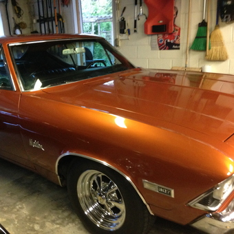 Classic Chevy Malibu in Organized Garage - Chevynut from Nottingham, PA