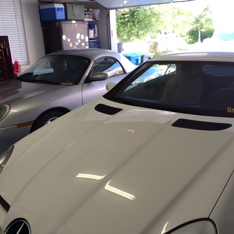 Organized Garage with Sports Cars and Safe - Scott from San Juan Bautista, CA