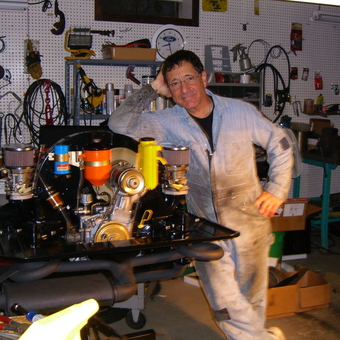 Organized Garage With Engine Build and Tools - Don from Newark, DE