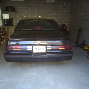 Classic car in concrete block garage with tools - JOEY CADILLAC from BELLEVILLE, NEW JERSEY