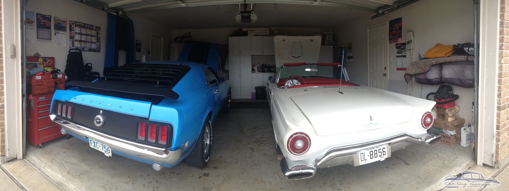 HIS and Hers Garages from MANSFIELD, TX