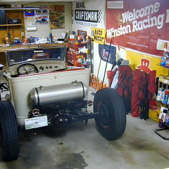 Classic Hot Rod and Racing Decor Garage - Drew Hierwarter from Kingsport, Tennessee