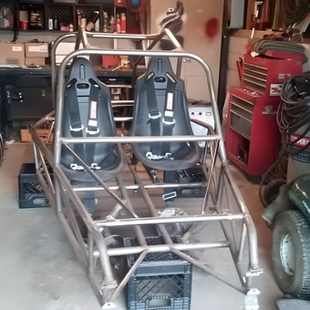 Custom Off-Road Buggy Frame and Garage Storage - Dave from Austintown, Ohio