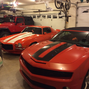 Three Car Garage with Classic and Modern Vehicles - Bill from Pasco, Washington