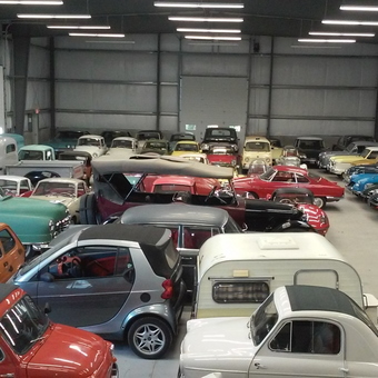 Classic Car Collection in Spacious Garage - Chas Gould from Newton, MA