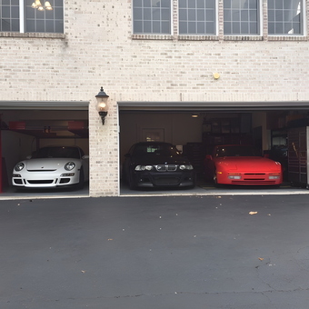 Three Car Garage with Sports Cars and Storage - anengnr from Arlington, VA