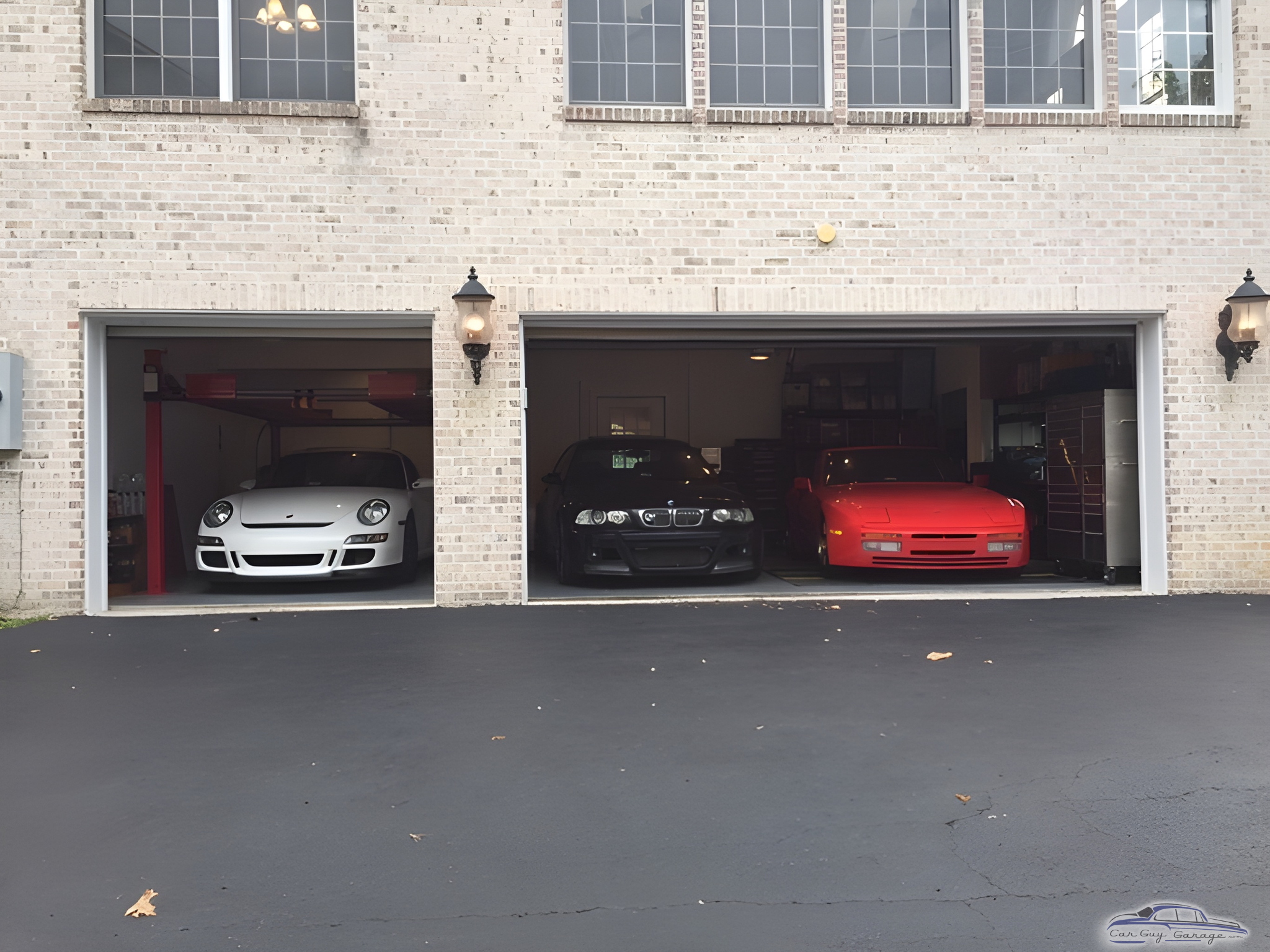 Three Car Garage with Sports Cars and Storage - anengnr from Arlington, VA