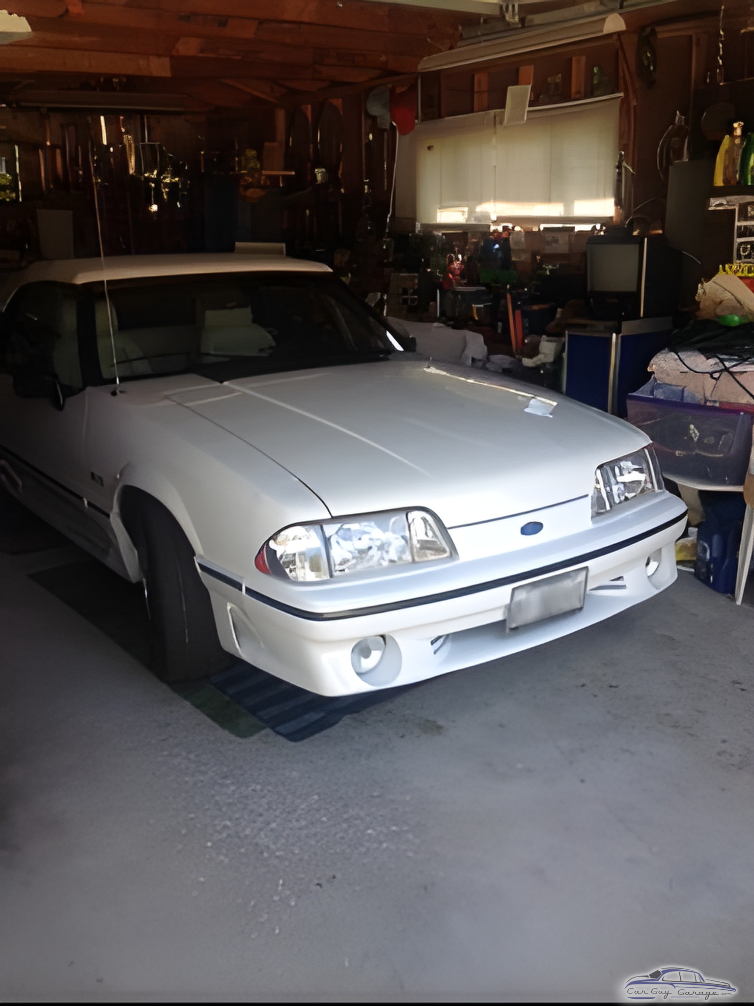 Organized Garage With Classic Car and Storage Solutions - Jim from Montgomery, Illinois