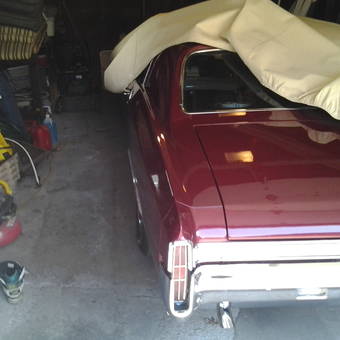 Classic Car Garage with Tools and Covers - Lenny from Akron, Ohio