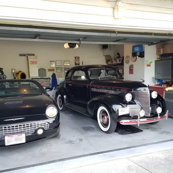 Classic and Modern Cars in Organized Garage - Robert from Amelia, Ohio