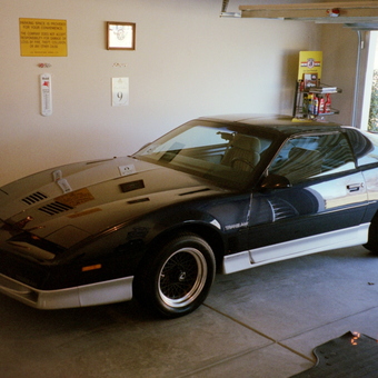 Classic Trans Am in Neat Garage with Wall Decor - Walter from Denver, NC