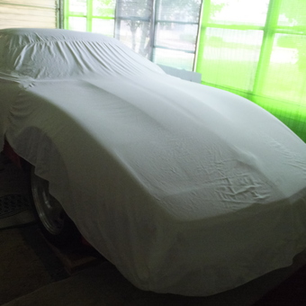 Classic Car with Protective Cover in Garage - FLOYD from MEDWAY, OHIO
