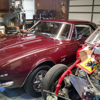 Classic Garage with 67 Camaro and Tools - Williamsburg, Virginia