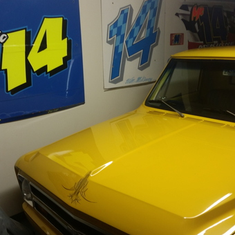 Yellow Classic Truck and Racing Wall Decor - Will from Greenwood, MO