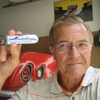 Garage Bottle Opener and Classic Car Wall Art - Oldsmobile from Clive, IA