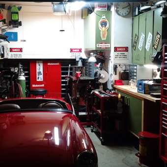 Classic Car Garage With Snap-on Tool Chest - G. Jones from Sunnyvale, California