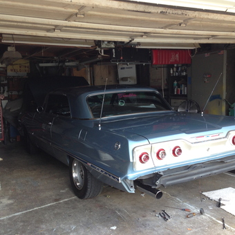 Classic car restoration garage with tool chest and storage - Dan from Elwood, Indiana