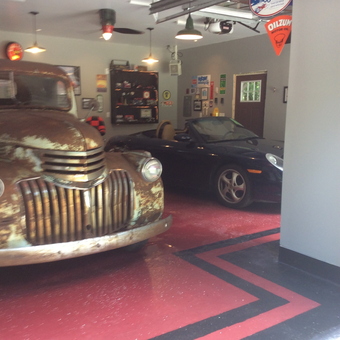 Classic Truck, Sports Car, and Vintage Decor Garage - Phil from Elizaville, Ny