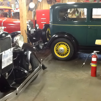 Classic Cars, Tool Chest, Fire Extinguisher in Garage - Bill V from Dryden, Ontario