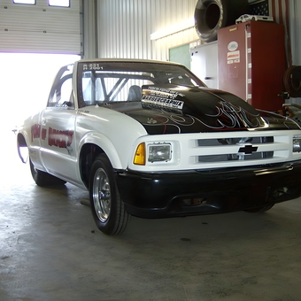 Custom Chevy S10 Drag Truck in Shop - superdave from North Fond du Lac, Wisconsin