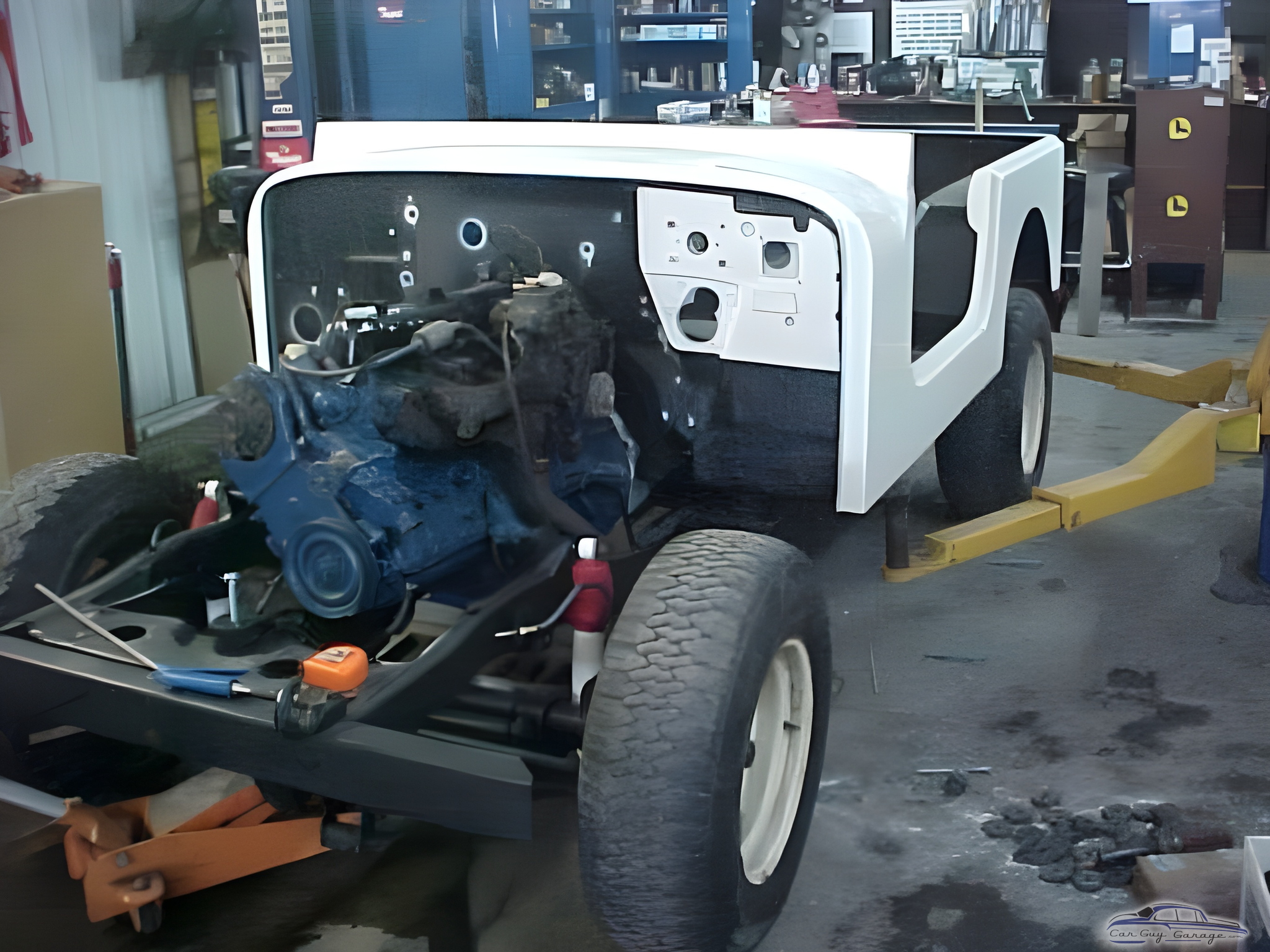 Jeep Restoration Project with Lift and Tools - superdave from North Fond du Lac, Wisconsin