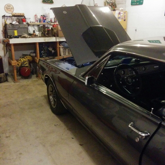 Classic Car and Organized Workbench in Garage - Mike N from Moscow, ID