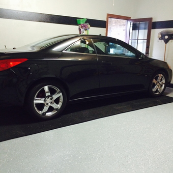 Epoxy Garage Floor and Wall Storage Rack - James from Baton Rouge, Louisiana