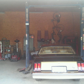 Classic Car with Rotary Lift and Tools - Allan from Elsie, Mi