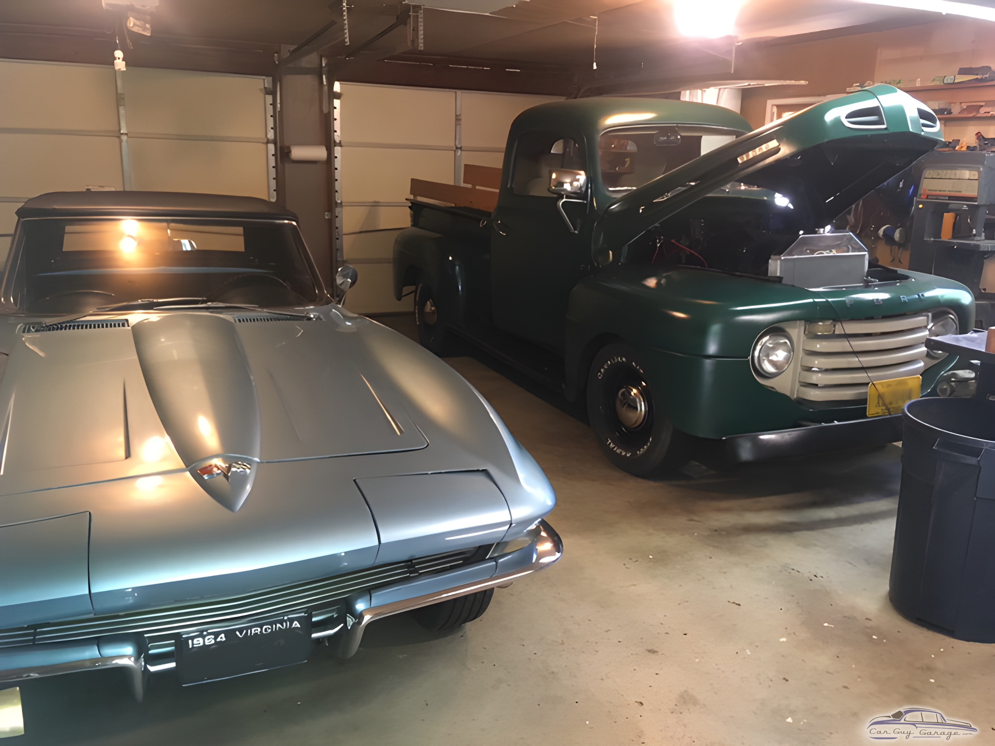 Classic Corvette and Vintage Truck in Spacious Garage - Ron from Woodbridge, VA