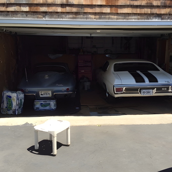 Classic Cars in Two-Car Garage with Tool Chest - Ralph from Stamford, CT