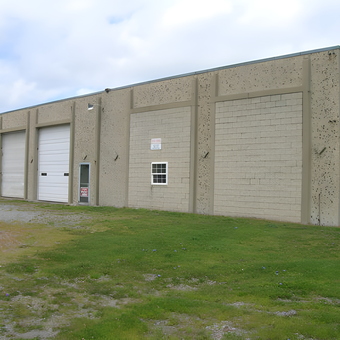 Large industrial garage with roll-up doors - moparforum from austinburg, ohio