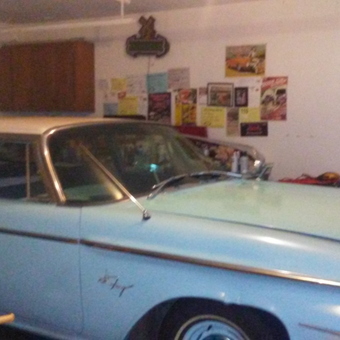 Classic Car Garage with Wall Decor and Cabinets - Fury Dame from Canby, Oregon