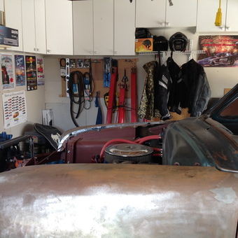 Classic Car Project with Tools and Cabinets - Mike from Winnipeg, Manitoba