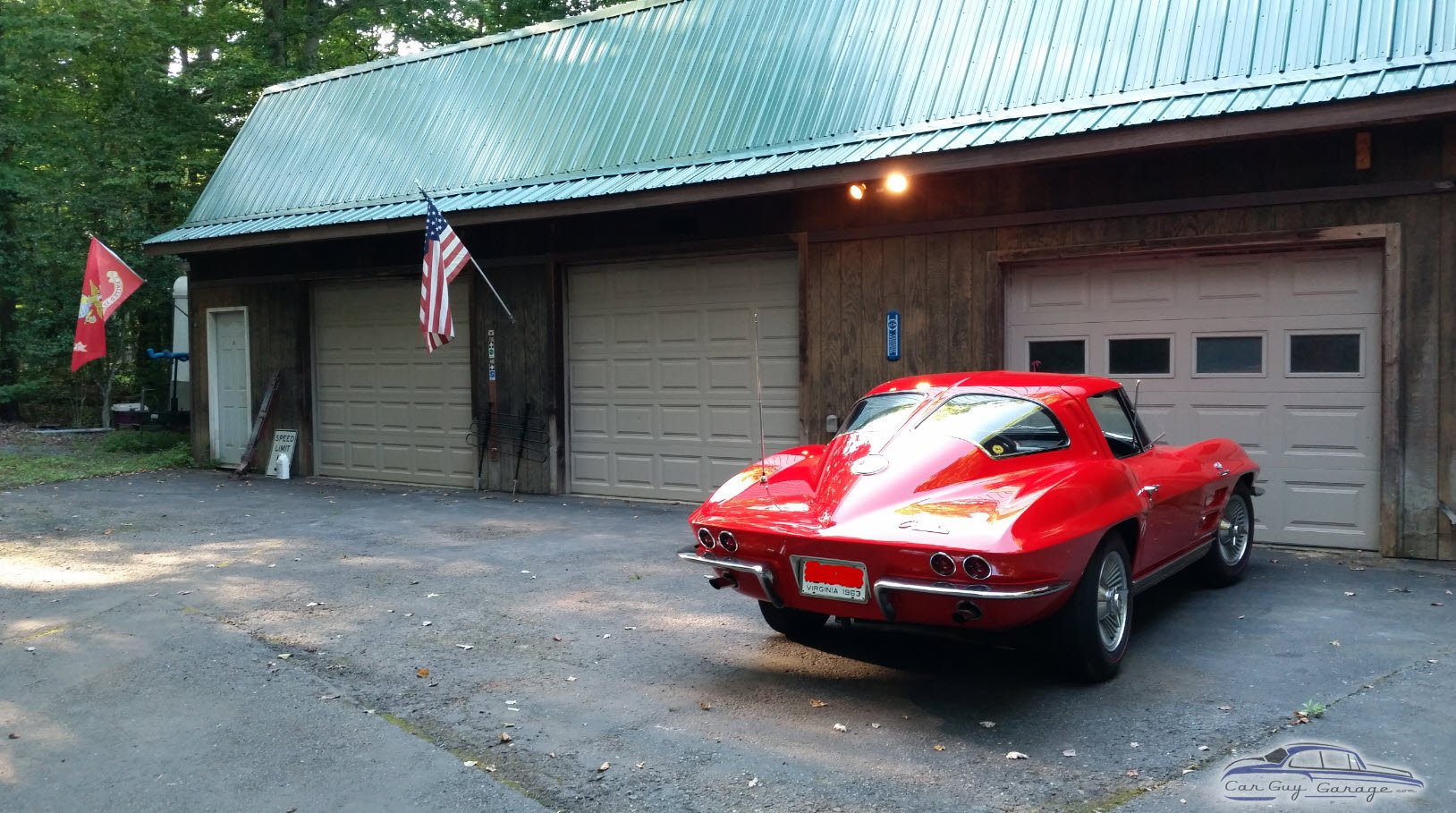 After the Car show from Fredericksburg, VA