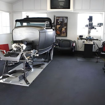 Classic car build with tool chests and workbench - Ken from Anaheim, CA