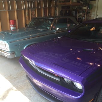Classic and Modern Hemi Cars in Spacious Garage - Zimmerman, MN