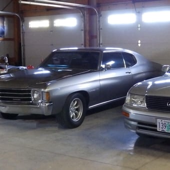 Classic and Modern Cars in Organized Garage - Maury from Enterprise, Oregon