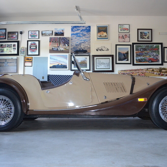 Classic Roadster and Car Wall Art in Garage - LarryT283 from Fairview, Texas
