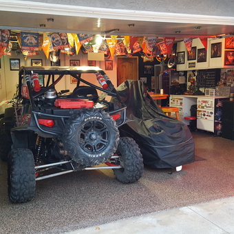 Off-road vehicle, garage tools, and bar decor - Christopher Rohner from Fullerton, CA