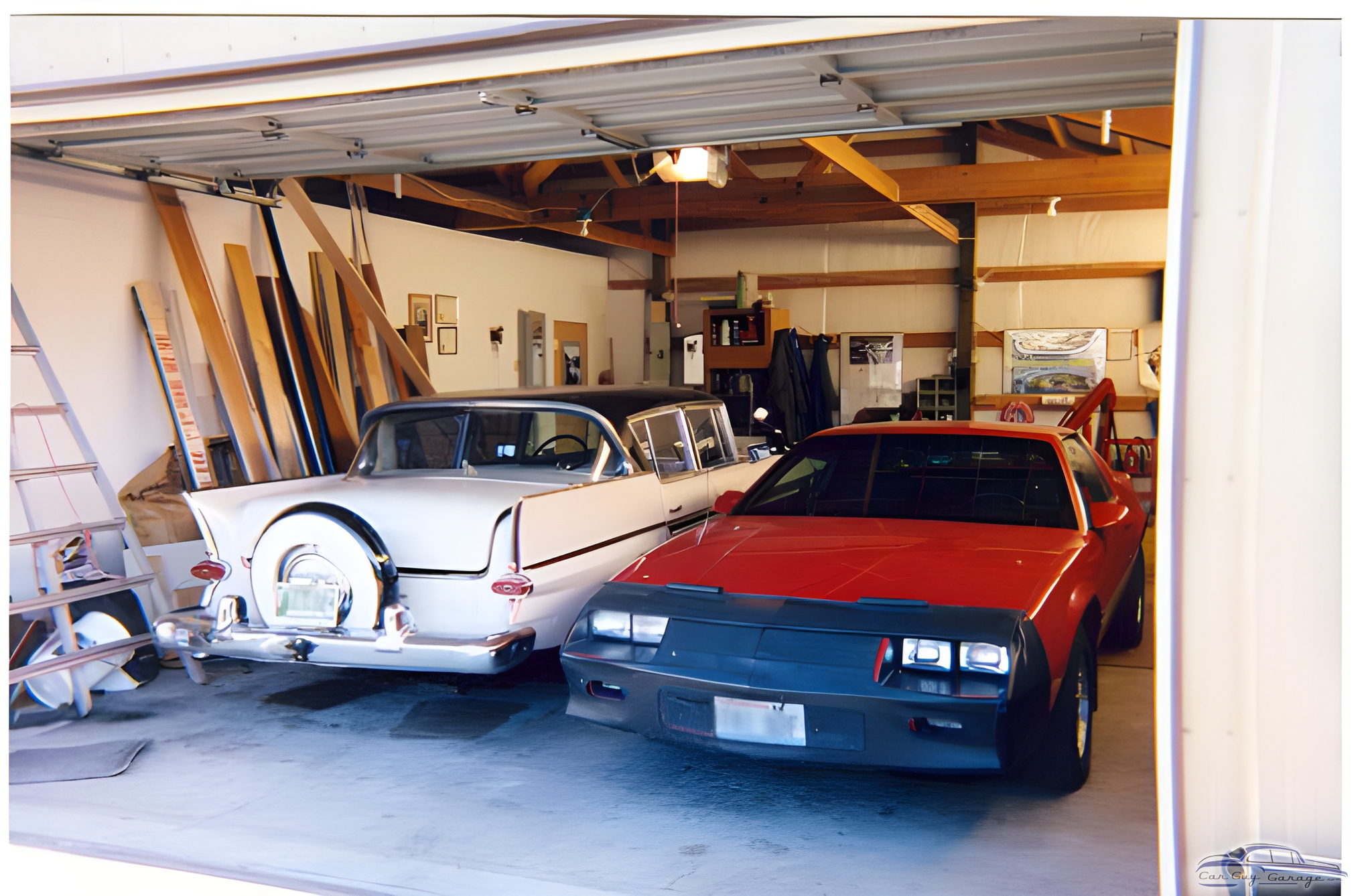 Classic and Modern Cars in Spacious Wooden Garage - Richard from Chelan Falls, WA