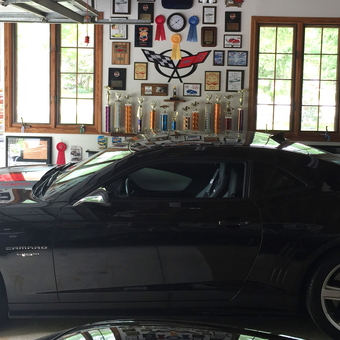 Camaro 45th Anniversary in Trophy-Filled Garage - Susan Johnson from Franklin, WISCONSIN