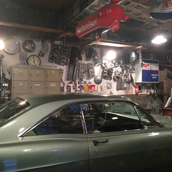Classic car, vintage decor, lockers, and wall parts - Grant from Lake Chelan, Washington Satte