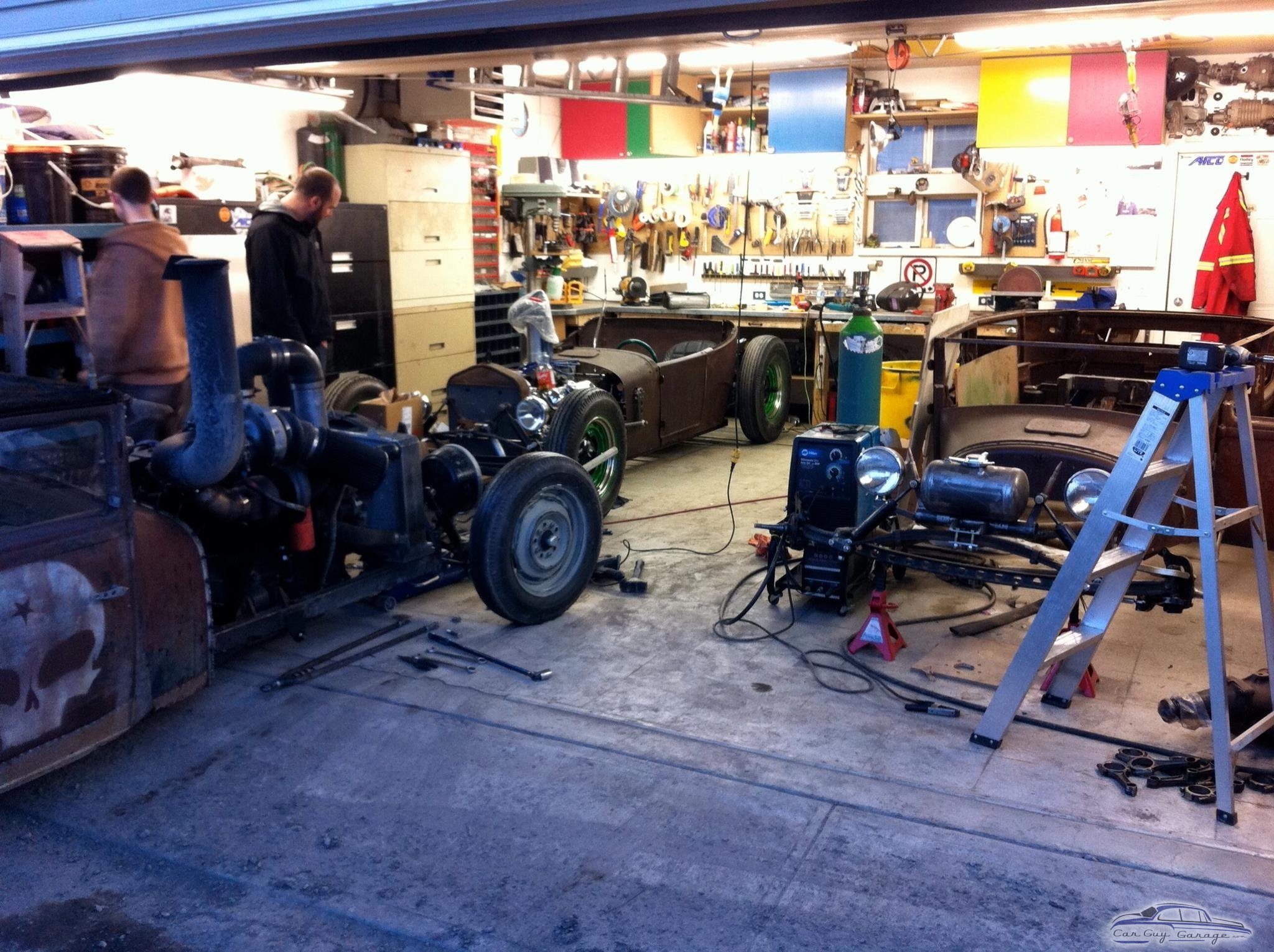 piles of rat rods from Airdrie, Alberta