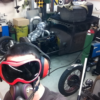 Garage with Rat Rods, Tools, and Equipment - piles of rat rods from Airdrie, Alberta