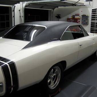 Classic Dodge Charger in Organized Garage - Jim from Sanford, FL