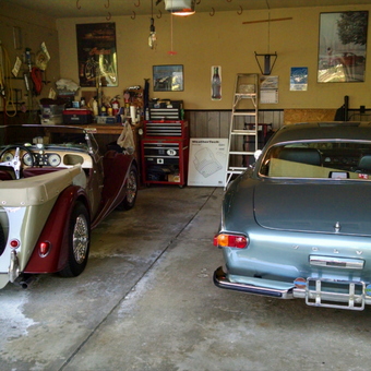 Classic Car Garage with Tool Storage and Decor - TOOT from Northbrook, IL