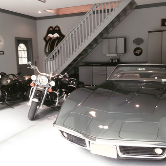 Classic Car, Motorcycles, and Garage Cabinets - John from Wainscott, NY
