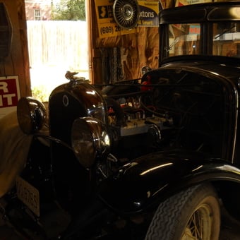 Classic Car Restoration with Vintage Signs - Broker-Bob from Collingswood, NJ